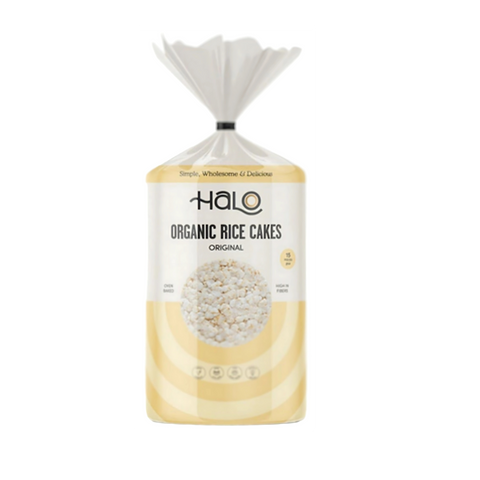 Halo Organic Rice Cake Original 15Pc