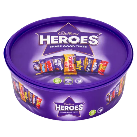 Cadbury Dairy Milk Heroes Chocolate Pieces-assorted 550g