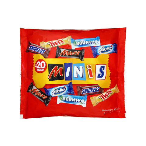 Mars Mixed Minis Chocolate Bag 400g