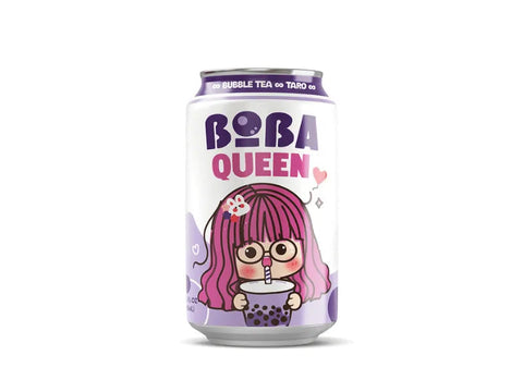Nawon Boba Queen With Taro Bubble Milk Tea Drink 330ml