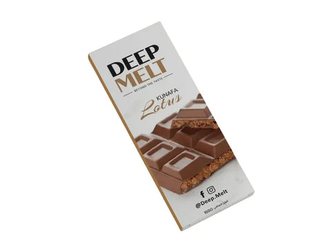 Deep Melt Kunafa Pistachio Lotus Chocolate 160g