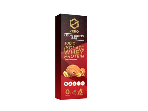 Zero Protein Bar Peanut Butter, 24g Proteins, 70g