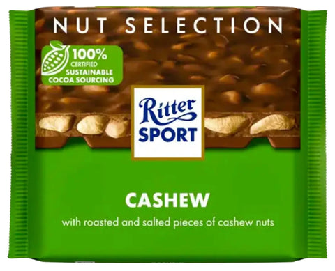 Ritter Sport Cashew Chocolate 100g