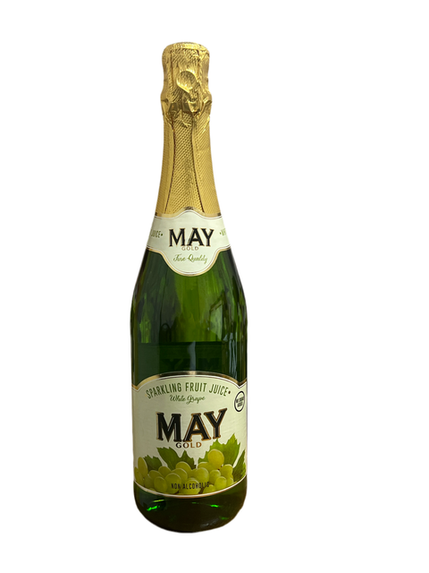 MAY Gold White Grape Sparkling Juice 750ml