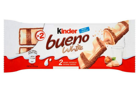 Kinder Bueno Hazelnut White Chocolate 43g