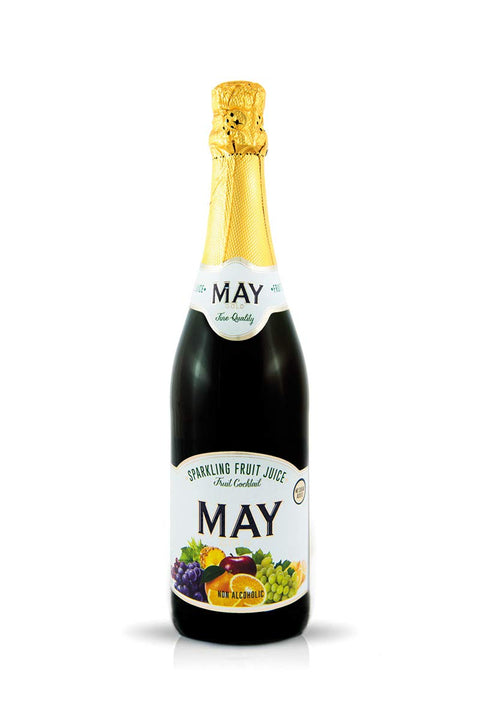 MAY Gold Fruit Cocktail Sparkling Juice 750Ml