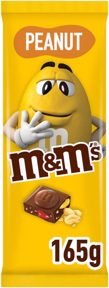 M&M's Peanut Chocolate Bar 165g