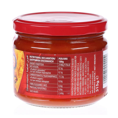 El Sabor Salsa Dip Jar 315g