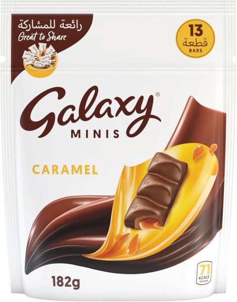 Galaxy Minis Caramel Chocolate 182g