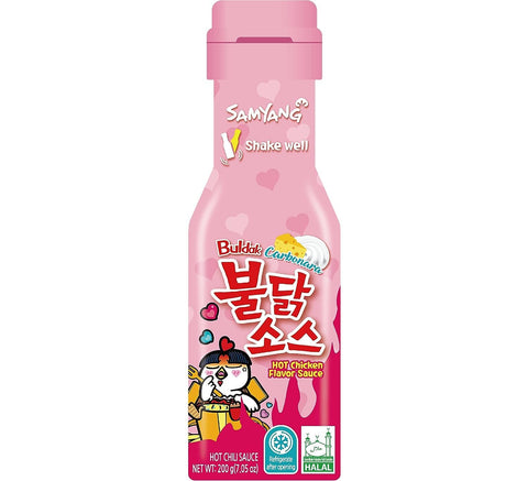SamYang Buldak Carbonara noodles pink sauce 200g