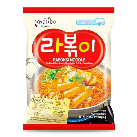 Paldo Rabokki Hot & Spicy Stir Fried Noodle 135g