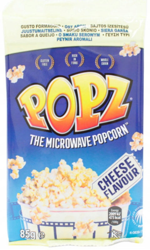 POPZ Cheeae microwave popcorn 85g