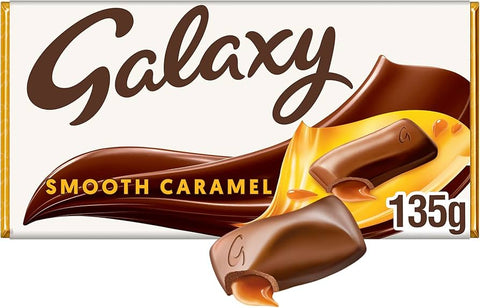 Galaxy Smooth Caramel Chocolate Bar 135g
