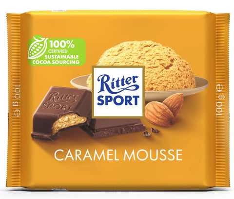 Ritter Sport Caramel Mousse Chocolate 100g