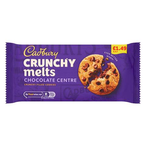 Cadbury Crunchy Melts Chocolate Chip Cookies 156g
