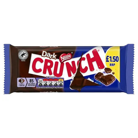 Nestle Crunch Bar Dark 100g