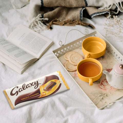 Galaxy Smooth Caramel Chocolate Bar 135g
