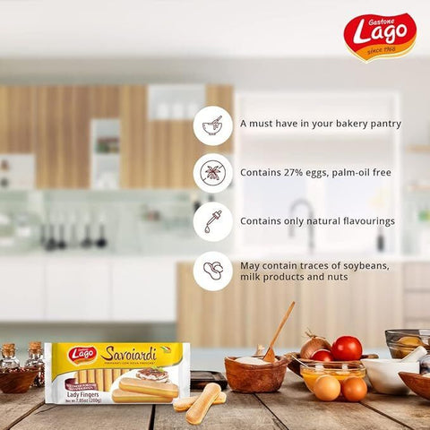Lago Savoiardi Lady Fingers Biscuits 200g