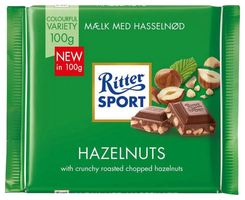Ritter Sport Hazelnut Chocolate 100g