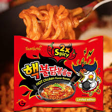 Samyang Buldak Hot Chicken Ramen 2X Spicy Noodles 140g