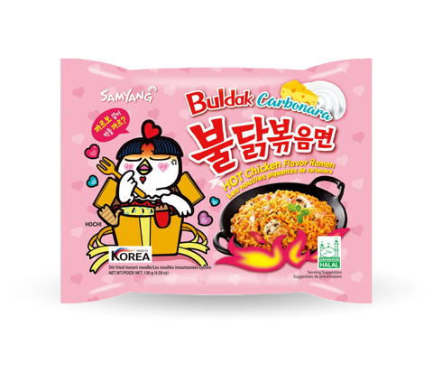 Samyang Hot Chicken Ramen Carbonara Noodles 130g
