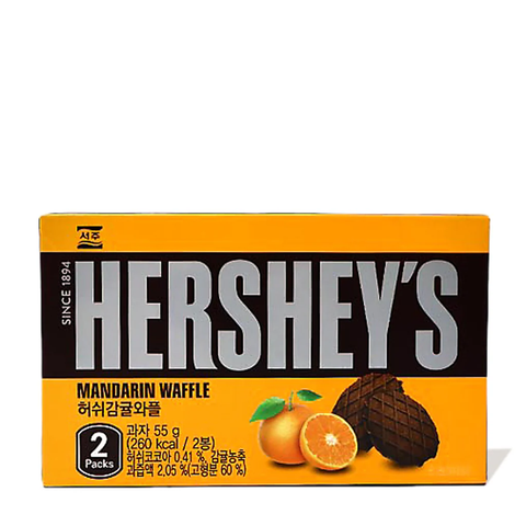 Hershey's MANDARIN Waffle Biscuit 55g