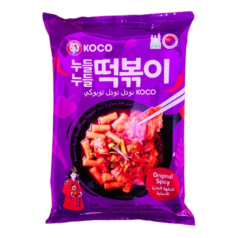 Koco Toppoki Noodle Original Spicy Flavor 236g