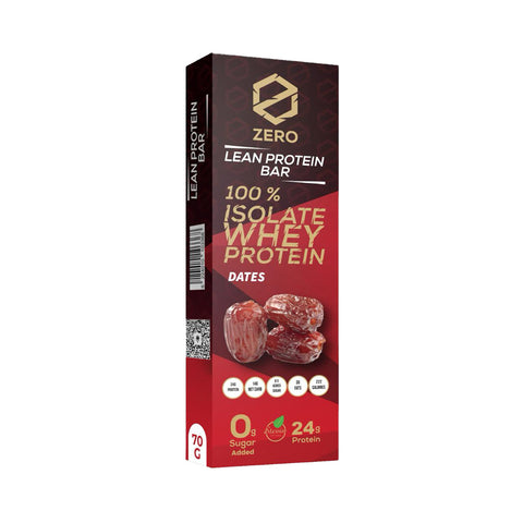 Zero Protein Bar Dates, 24g Proteins, 70g