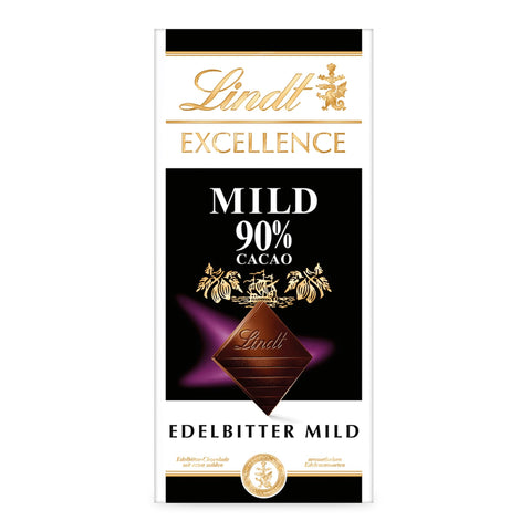 Lindt Excellence 90% Dark Chocolate 100g