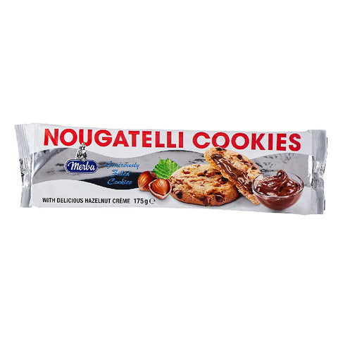 Merba Nougatelli Cookies with hazelnut cream 175g