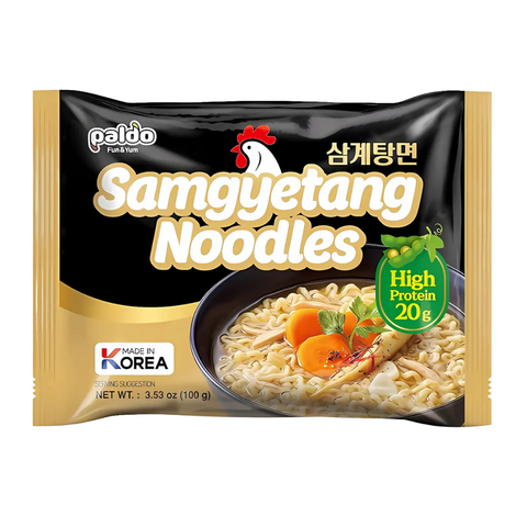 Paldo Samgyetang Ginseng Chicken Noodles 20g Protein 100g