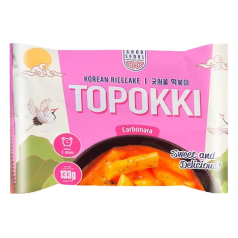 Topokki Korean Rice cake Carbonara 133g
