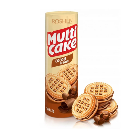 Roshen - Multi Cake - Cocoa Cream Flavour 180g