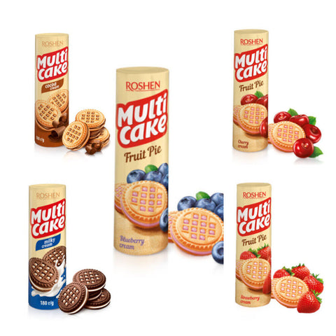 Roshen - Multi Cake - Milky Cream Flavour 180g