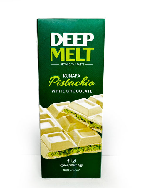 Deep Melt Kunafa Pistachio White Chocolate 160g