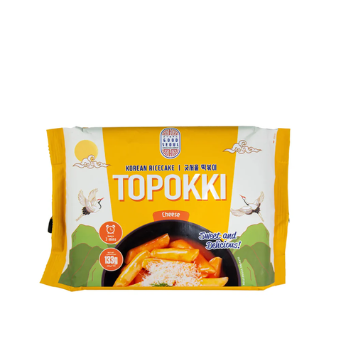 Topokki Korean Rice cake Cheese 133g