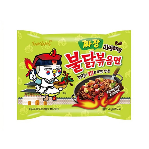 Samyang Buldak Hot Chicken Ramen Jjajang Noodles 140g