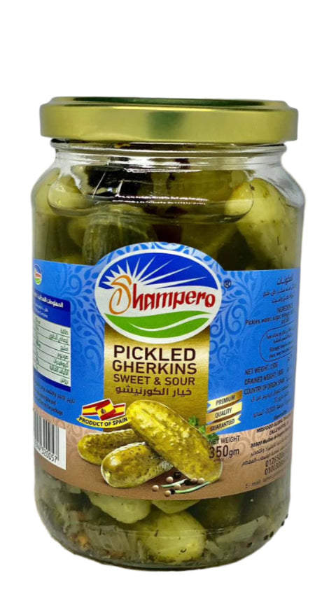 Shampero Pickled Gherkins Sweet & Sour 350g