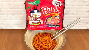 Samyang Buldak Hot Chicken Romen Tomato Pasta Noodles 140g
