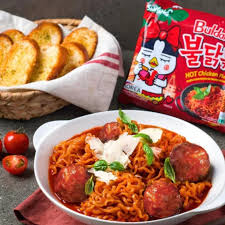 Samyang Buldak Hot Chicken Romen Tomato Pasta Noodles 140g