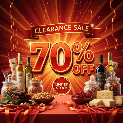 Clearance Sale - Up to 30% Off Limited Stock - Premium imported foods, chocolates, noodles and snacks while supplies last