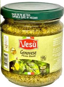 Vesu Pesto Basil 180g