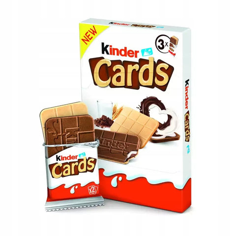 Kinder Cards X3 76.8g