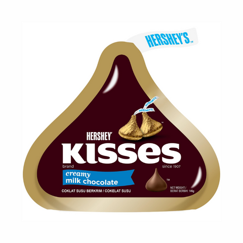 Hersheys Kisses Creamy Milk Chocolates  146g