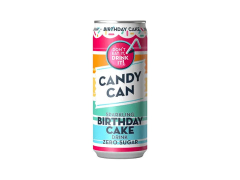 Candy Can Sparkling Birthday Cake Drink 330ml