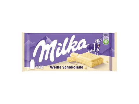 Milka White Chocolate 100g