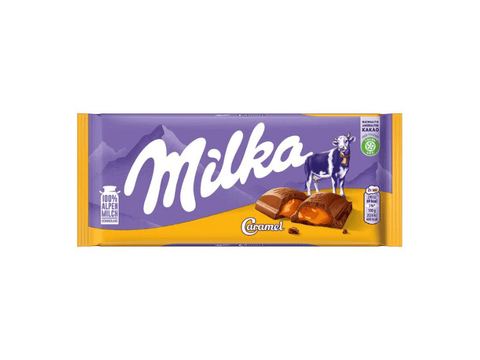 Milka Caramel Chocolate 100g