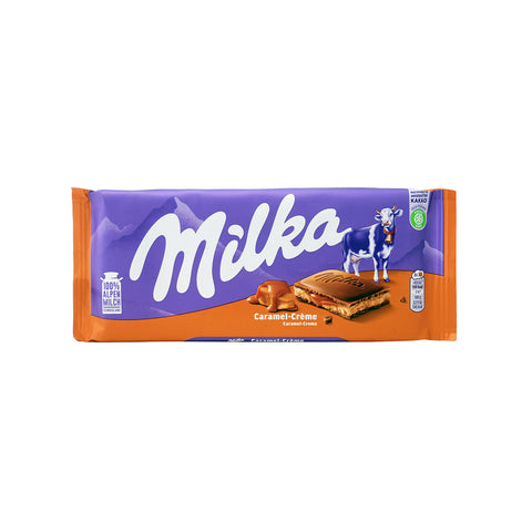 Milka Caramel Creme Chocolate 100g