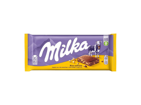 Milka Riso Soffiato Chocolate 100 g