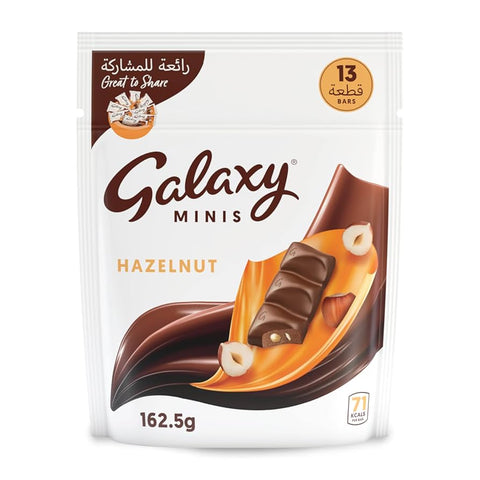 Galaxy Minis Hazelnut Chocolate 154g